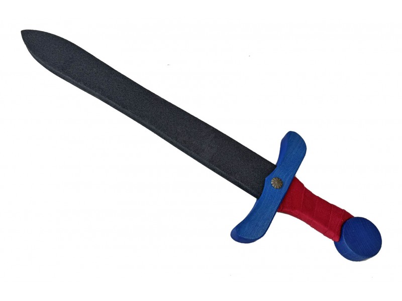 Foam Zwaard Kinderen 50 cm – Blauw Heldenzwaard — foto 3