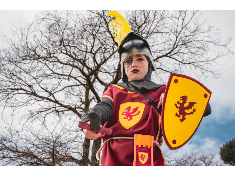 Foam Zwaard Kinderen 50 cm – Geel Heldenzwaard — foto 4