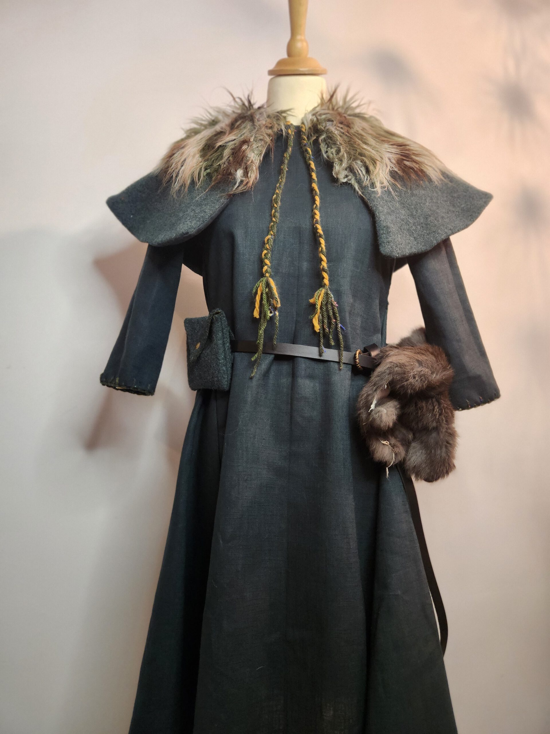 Viking jurk Thyra – Groen